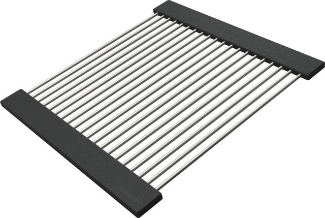 The Galley® Graphite Wood Composite Dual Tier Drying Rack-0