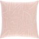Surya Bogolani Pale Pink 20"x20" Toss Pillow with Polyester Insert-0