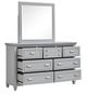 Magnussen Home® Charleston Harbor Gray Dresser and Mirror-1