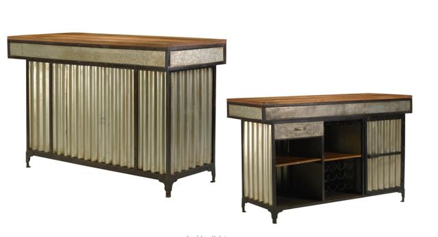 Jaipur Furniture Roadhouse Brown Bar Table-2
