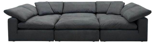 Parker House® Exhale 5-Piece Mathis Thunder Curved Sectional-1