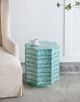 A & B Home Blue-Green Stool-3
