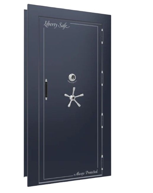 Liberty Safe Beast Blue Gloss Out-Swing Right Hinge Mechanical Vault Door-0