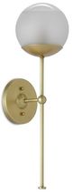 Currey & Company Montview Brushed Brass Wall Sconce-1