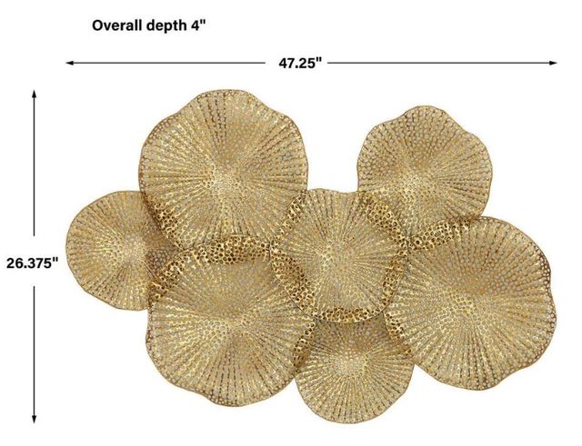 Uttermost® Ripley Gold Wall Decor-2