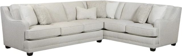 Fusion Furniture 7000 Hogan 2-Piece Cotton L-Shaped Sectional-0