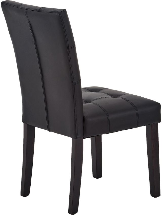 Mazin Furniture Athene Black Side Dining Chair-2