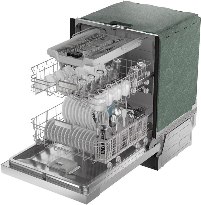 Sharp® 24" Stainless Steel Front Control Built In Dishwasher-15