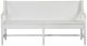 Magnussen Home® Heron Cove Chalk White Bench-3
