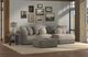 Jackson Furniture Canyon 3-Piece Fawn/Umber Right-Arm Facing Sectional and Ottoman-1