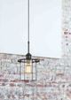Cal® Lighting & Accessories Silverton 1-Light Dark Bronze Pendant-2