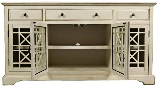 Jofran Inc. Craftsman Antique Cream 60" Media Console-1
