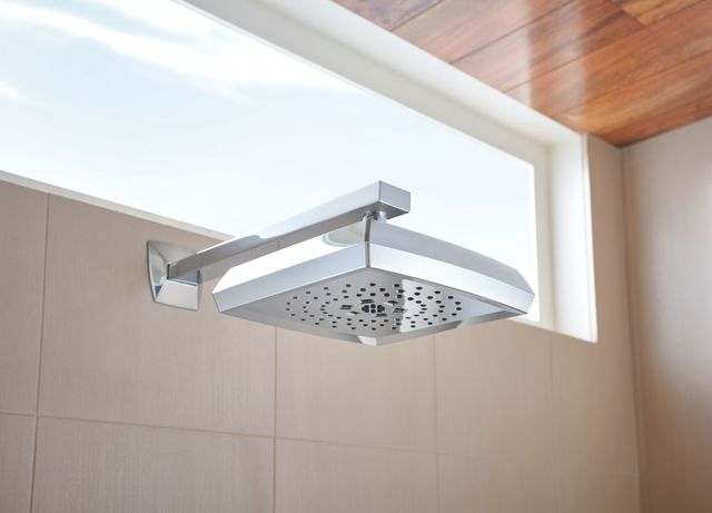 Brizo Vettis® Polished Chrome H2Okinetic® Square Multi-Function Shower Head-1