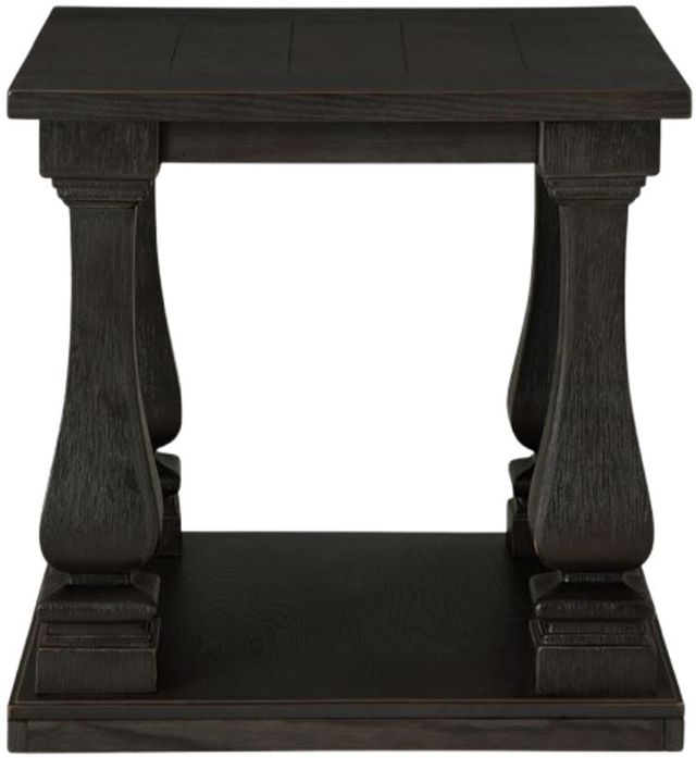Signature Design by Ashley® Wellturn French Black End Table-2