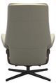 Stressless® by Ekornes® Customizable Paul Medium Cross Base Manual Recliner with Ottoman-4