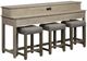 Liberty Furniture Parkland Falls 4-Piece Oatmeal/Weathered Taupe Living Room Set-0