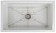 ZLINE Venice 30" White Gloss Farmhouse Single Bowl Fireclay Kitchen Sink-4