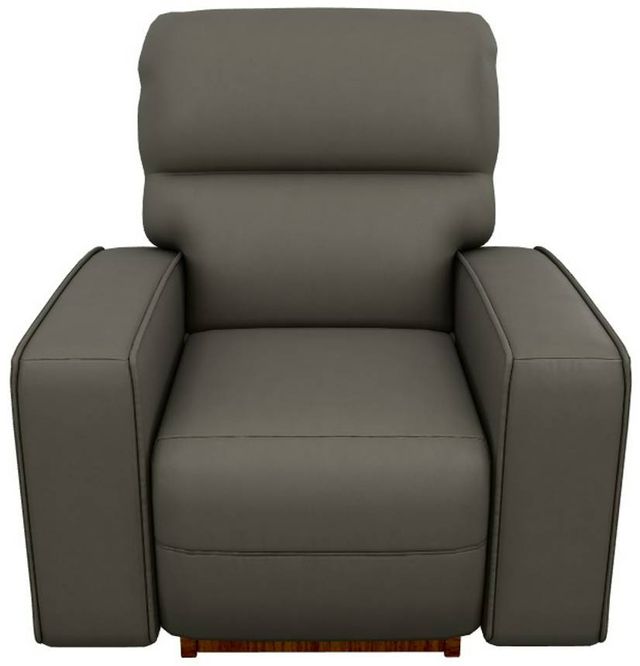 La-Z-Boy® Maddox Dove Gray Power Rocking Recliner with Headrest and Lumbar-1
