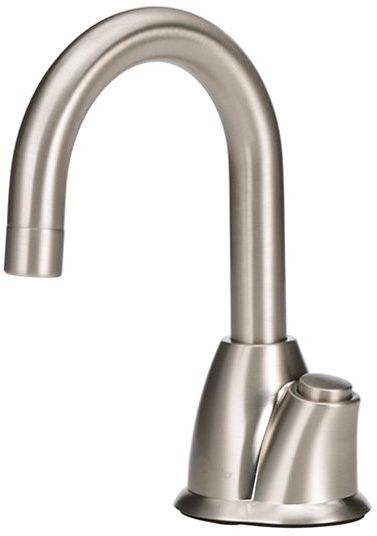 InSinkErator® Invite™ Satin Nickel Push Button Instant Hot Water Dispenser System Faucet-1