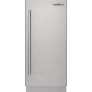15" Stainless Door Panel - Tubular Handle, Right Hinge