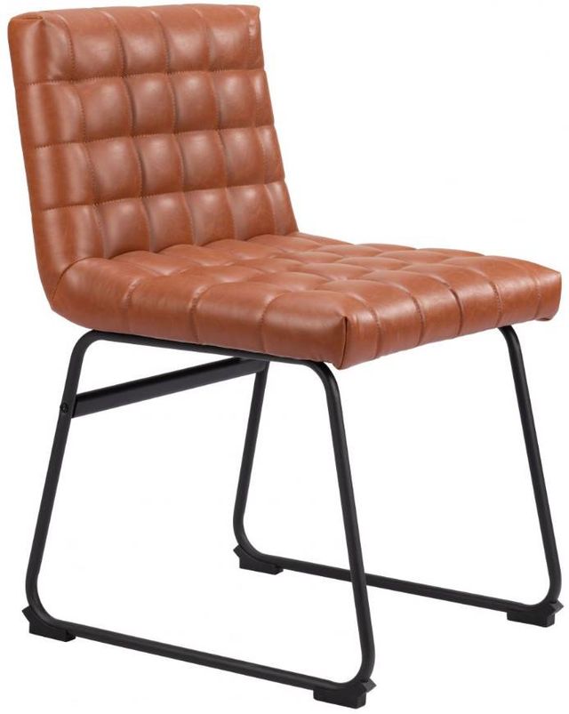 Zuo® Modern Pago Brown Dining Side Chair-0