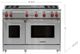 Wolf® 48" 4-Burners Stainless Steel Pro Style Liquid Propane Gas Range-4