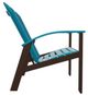 Telescope Casual Newport Aqua/Kona Polymer Outdoor MGP Adirondack Chair-1