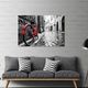 YHD The Red Bike Wall Art-1