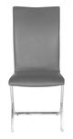 Zuo® Delfin Gray Dining Chair-2
