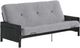 dhp furniture® Fairview Gray Futon with Storage-0