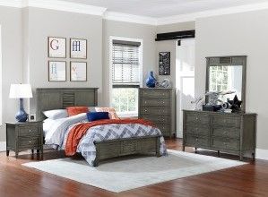 Mazin Furniture Garcia Gray Mirror-2