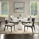 ACME Furniture Koen Glass White Dining Table-4