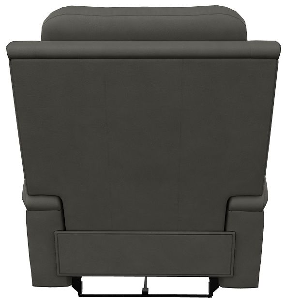 La-Z-Boy® Greyson Blue Gray Leather Power Wall Recliner with Headrest and Lumbar-3