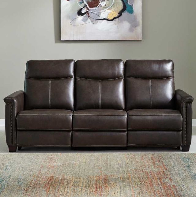 Liberty Furniture Crawford Finch Cacao Power Reclining Sofa-2