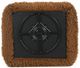 Furniture of America® Darwen Caramel Brown Swivel Chair-4