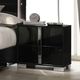 Furniture of America® Sinistra 4-Piece Piano Black Queen Bedroom Set-1