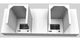 Vent-A-Hood® 60" White Contemporary Wall Mounted Range Hood-2