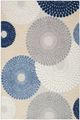 Nourison Home™ Aloha Blue Gray 5'x8' Style 1 Area Rug-0