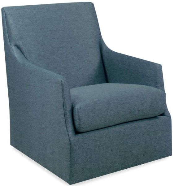 Parker Southern Letty Harper Indigo Swivel Chair-0