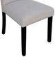 American Wholesale Furniture Shelly Black/Gray Dining Chair-2