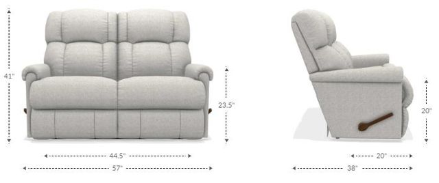La-Z-Boy® Pinnacle Marble Manual Wall Reclining Loveseat-3