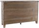 Jofran Inc. Rustic Shores Gray Wash 4-Door Low Accent Cabinet-4
