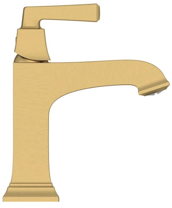 American Standard Town Square® S Brushed Cool Sunrise Single Hole Single-Handle Bathroom Faucet with Lever Handle-1