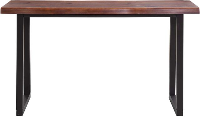 Steve Silver Co. Jennings Cherry Counter Bar Table with Ebony Base-3