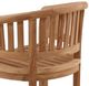 Dovetail Furniture Maple Natural Teak Wood Outdoor Occasional Chair-5