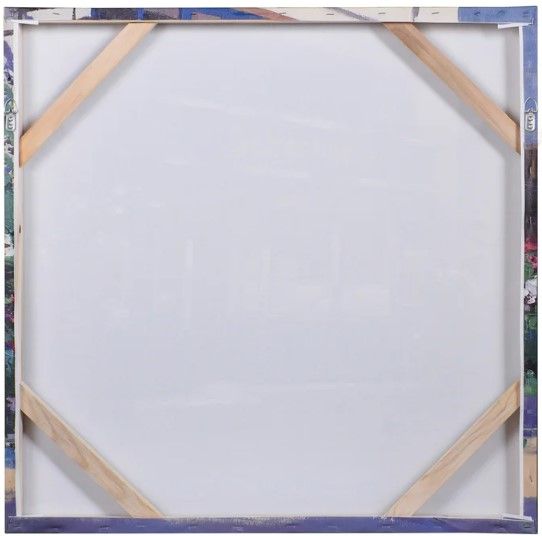 Stylecraft Store Black/Blue/Yellow Wall Art-1