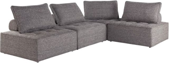 Signature Design by Ashley® Bree Zee 4-Piece Brown Fabric Outdoor Sectional-0
