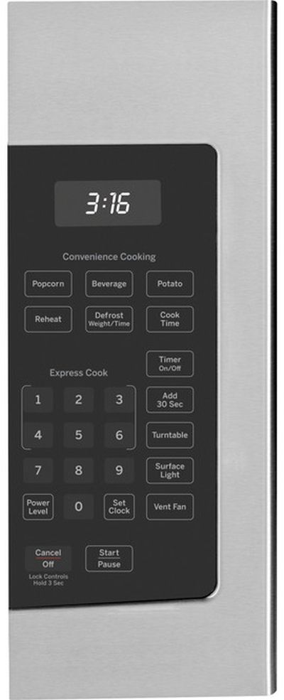 GE® 1.6 Cu. Ft. Stainless Steel Over The Range Microwave-2