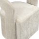 Crestview Collection Napa Cream Upholstered Dining Arm Chair-3