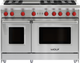 Wolf® 48" Stainless Steel Pro Style Gas Range-0